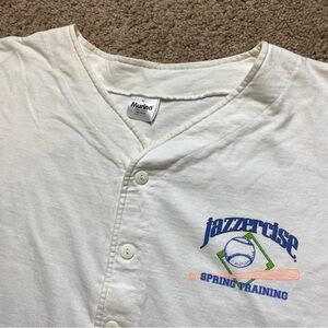 Vintage Jazzercise Spring Training Baseball Jersey